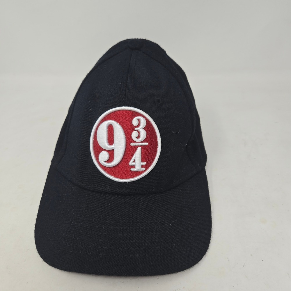 Harry Potter Platform 9 3/4 Baseball Cap Black Red Underbrim Hat One Size
